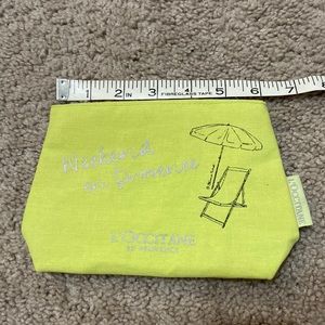 Free w/ bundle - New L’Occitane En Provence Small Makeup Bag